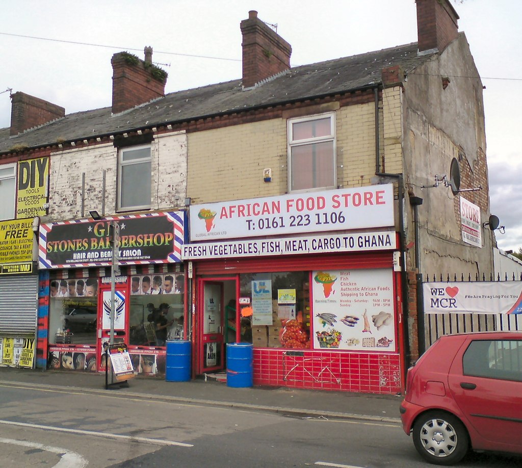 Ghanaian food store in the United Kingdom
