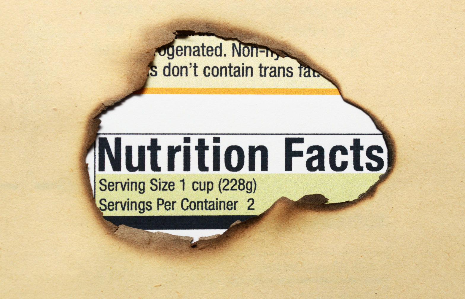 nutrition facts