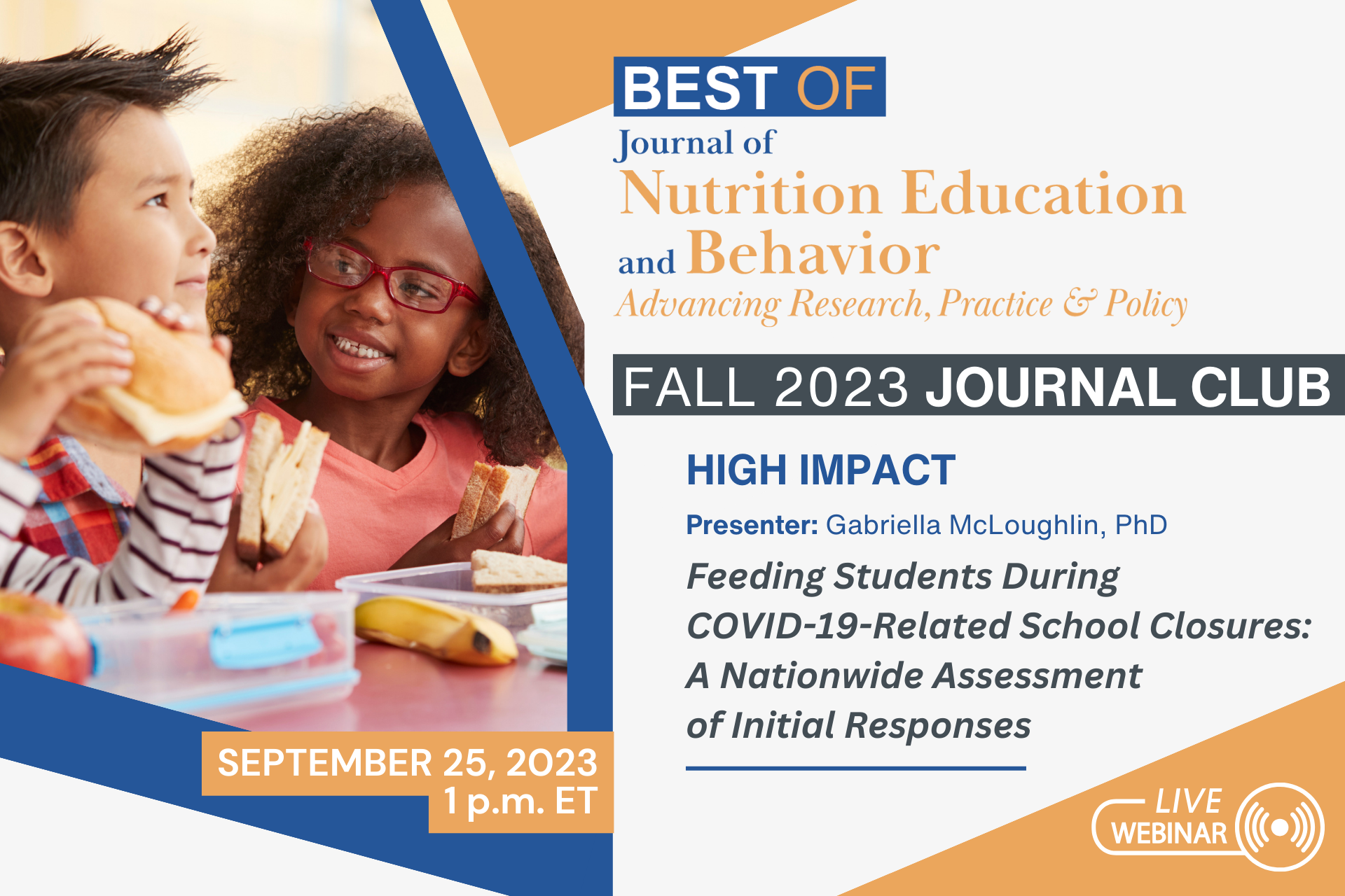 Society for Nutrition Education and Behavior