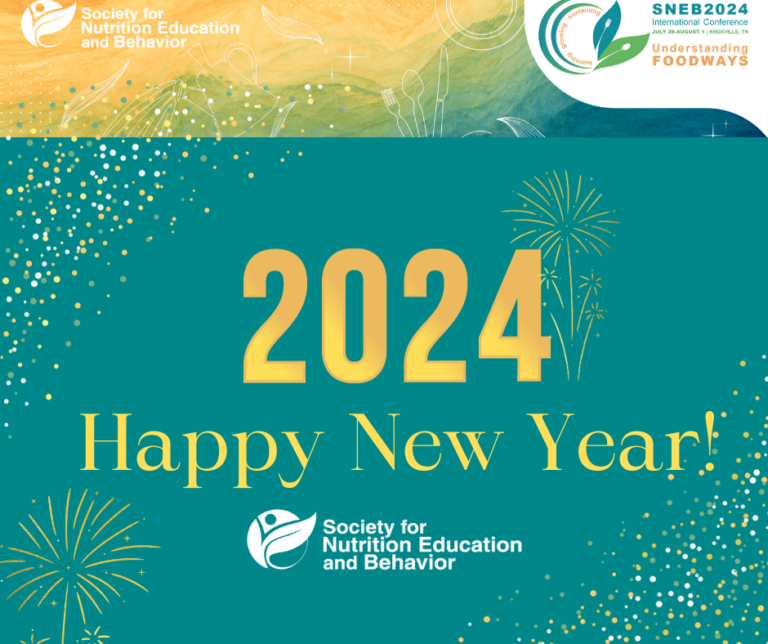 Best wishes 2024 from SNEB Leadership! Society for Nutrition